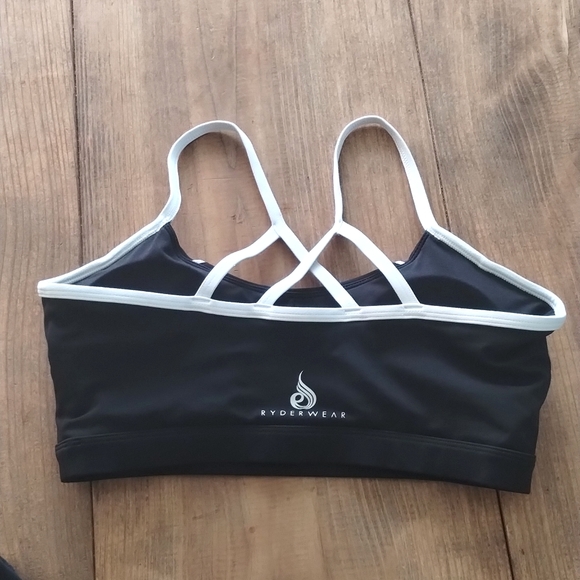 Ryderwear 2 Piece Piping 🔥 Set Sports Bra Large Leggings Medium High Waist - Picture 3 of 11